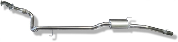 SET-H1KZ-1 exhaust system